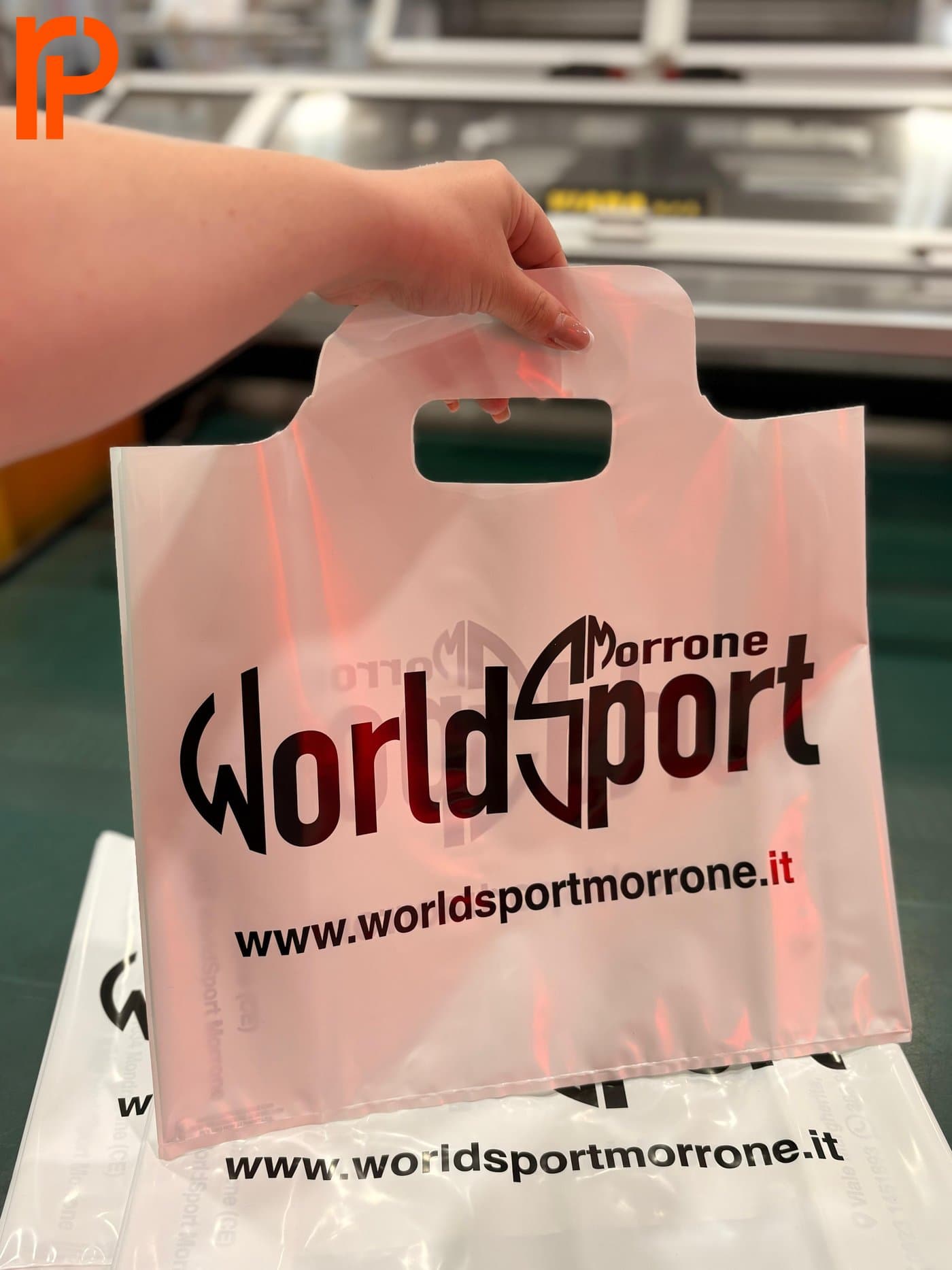 Buste personalizzate realizzate per WorldSport Morrone