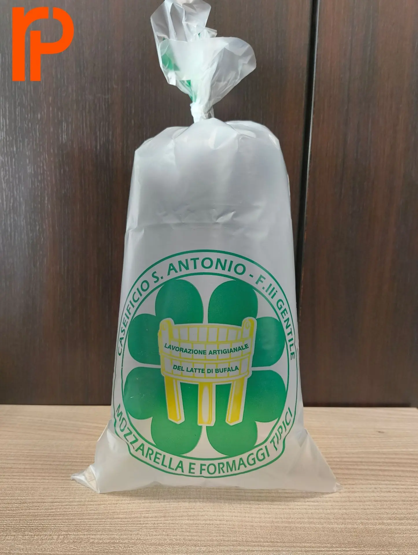 Sacco per la mozzarella in polietilene
