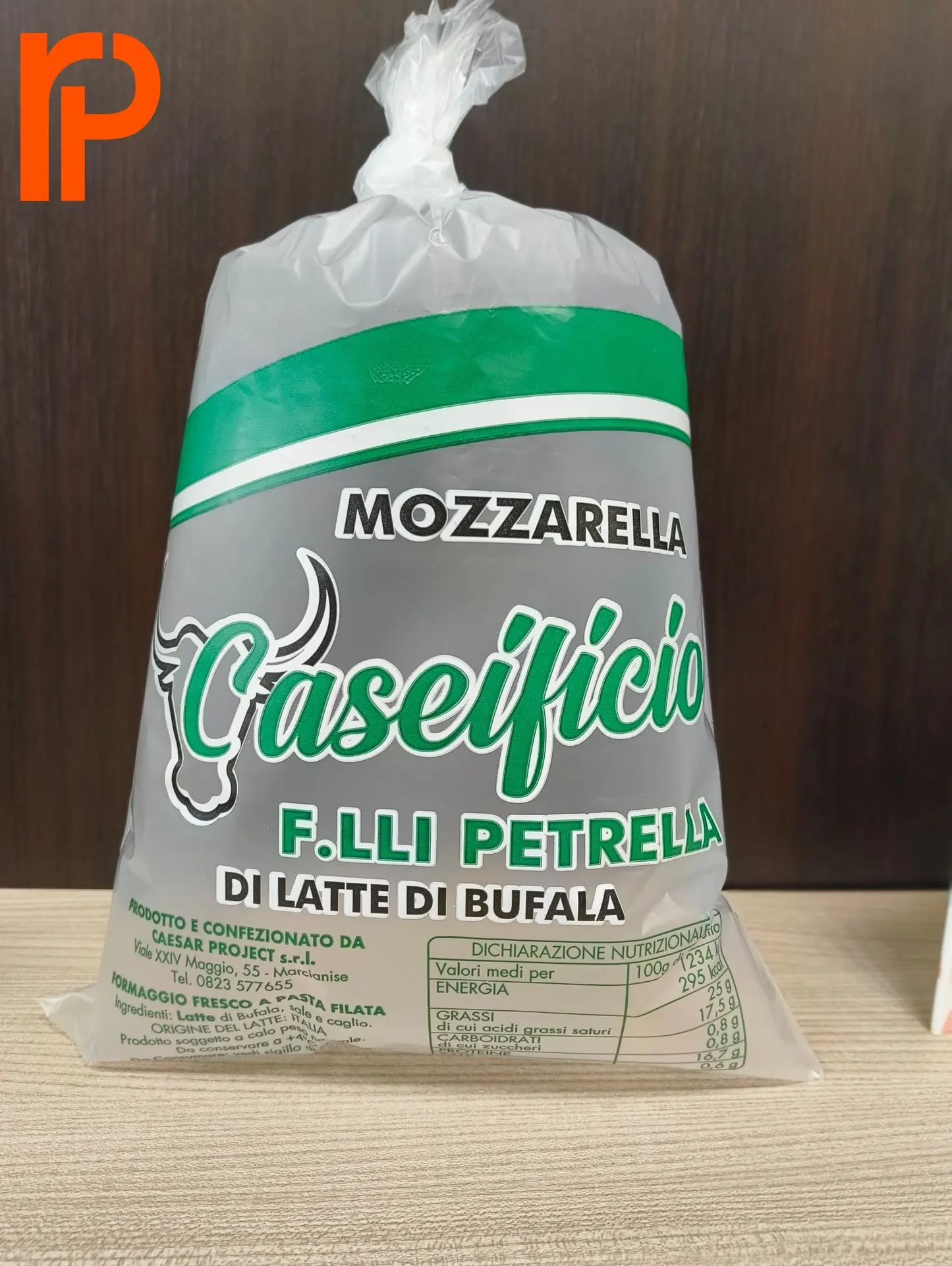 Sacco per la mozzarella in polietilene