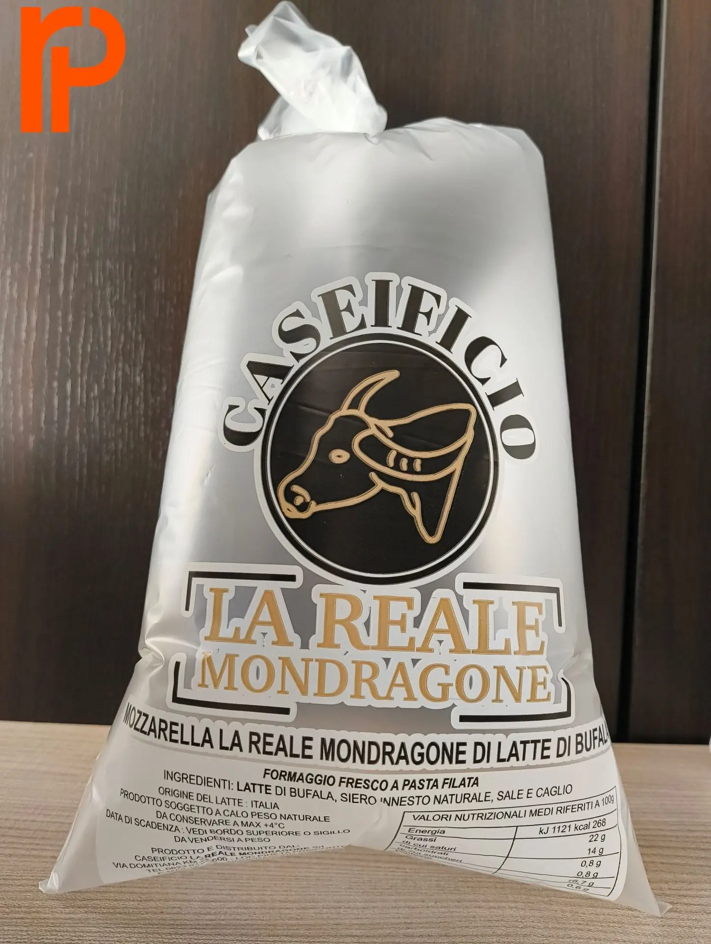 Sacco per la mozzarella in polietilene