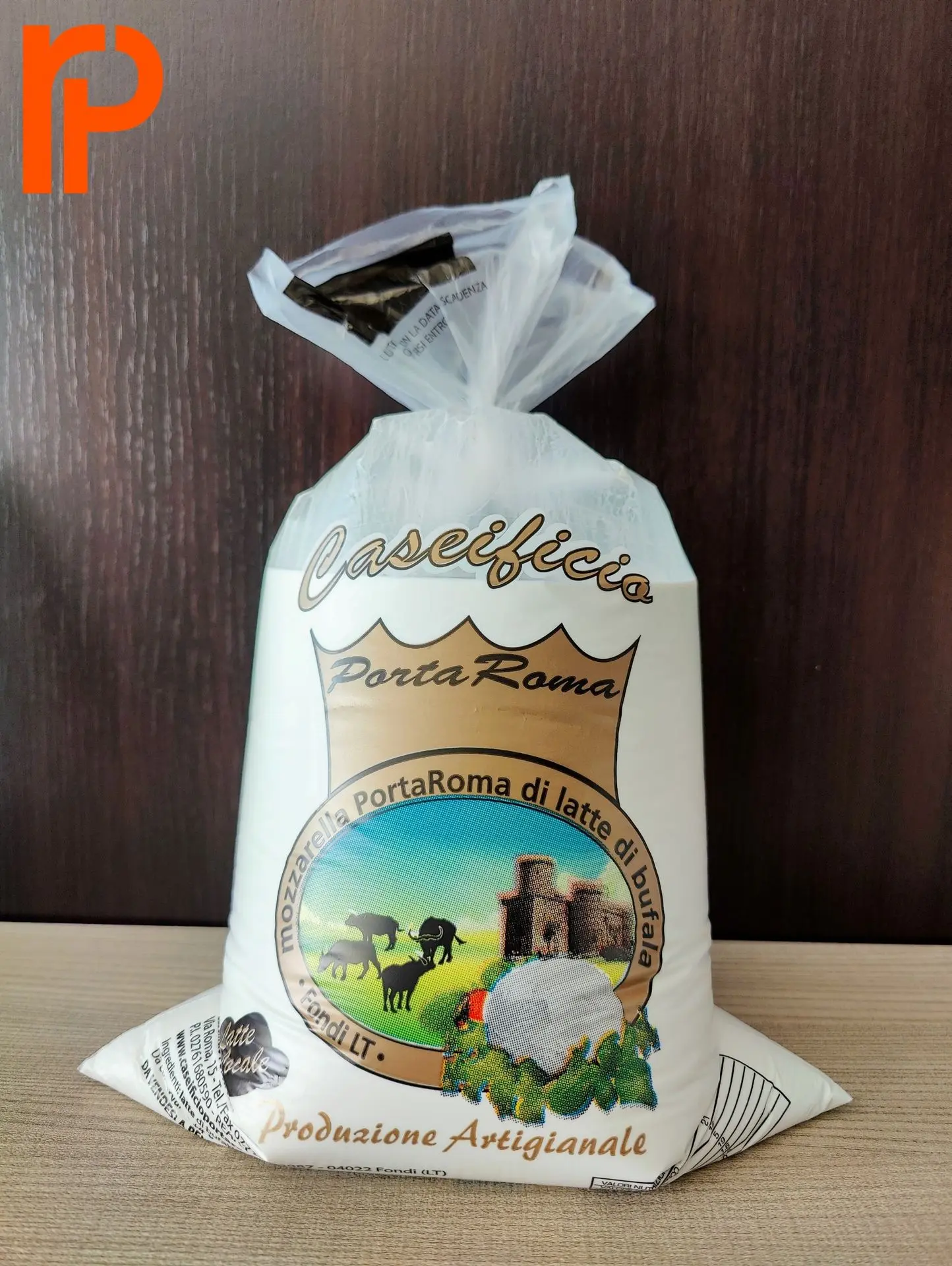 Sacco per la mozzarella in polietilene